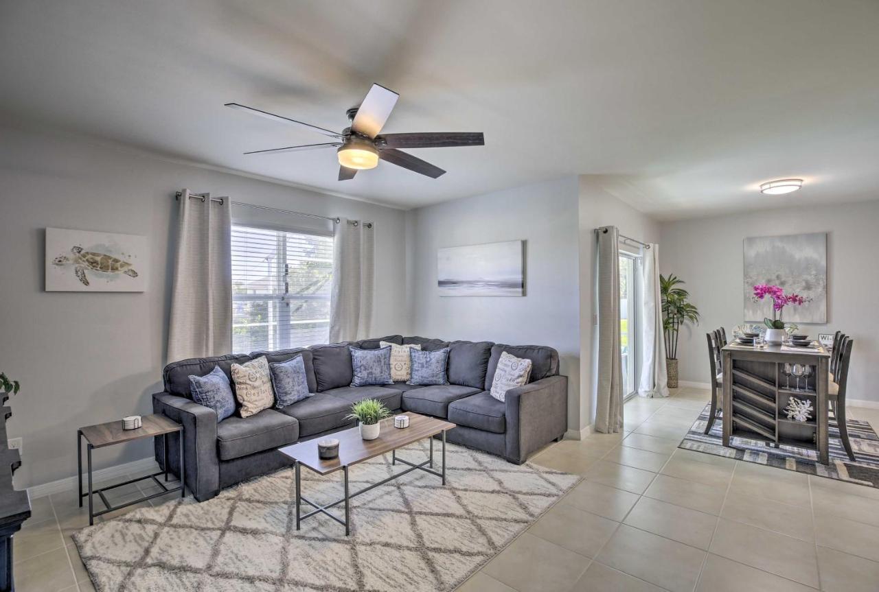 Modern Home With Heated Pool, 3 Mi To Beach Cape Coral Exterior photo