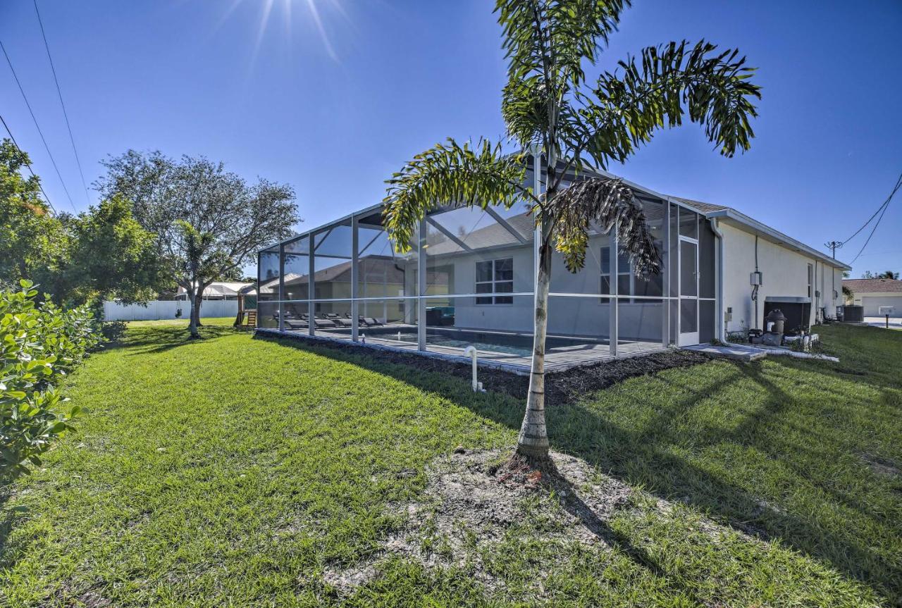 Modern Home With Heated Pool, 3 Mi To Beach Cape Coral Exterior photo