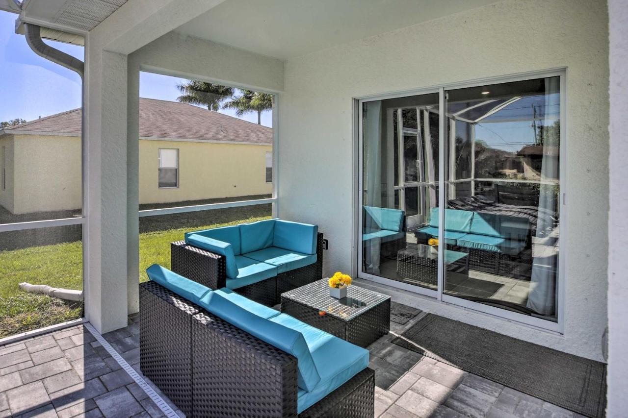 Modern Home With Heated Pool, 3 Mi To Beach Cape Coral Exterior photo
