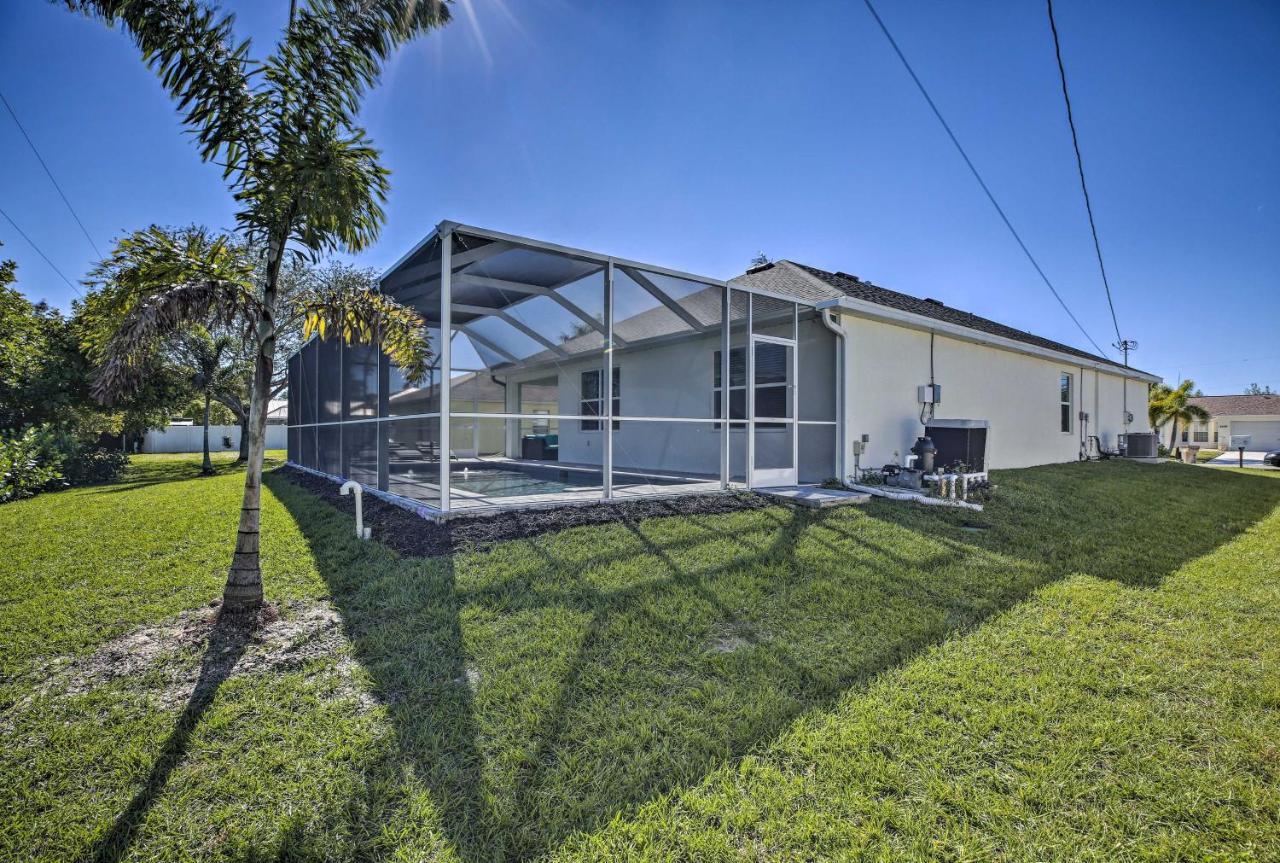 Modern Home With Heated Pool, 3 Mi To Beach Cape Coral Exterior photo